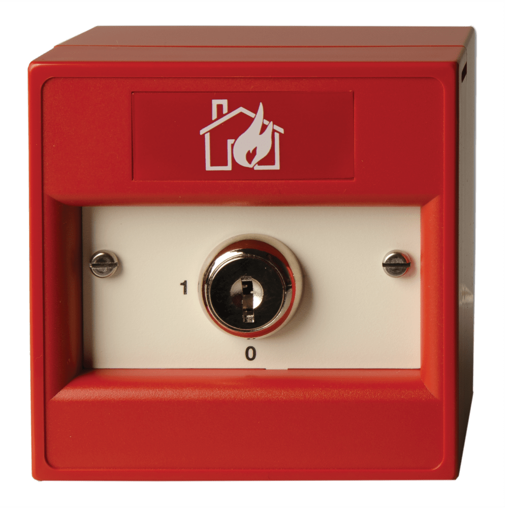Manual Call Point, red, 2-position keyswitch, surface mount – Sonic ...