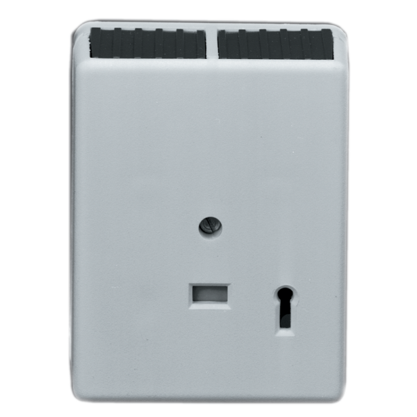 Personal attack pushbutton, Double push – white – Sonic Fire & Security Ltd
